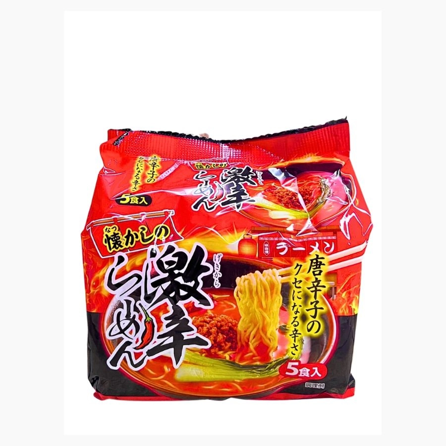 Mì ăn liền Ramen siêu cay 440g (5 gói)