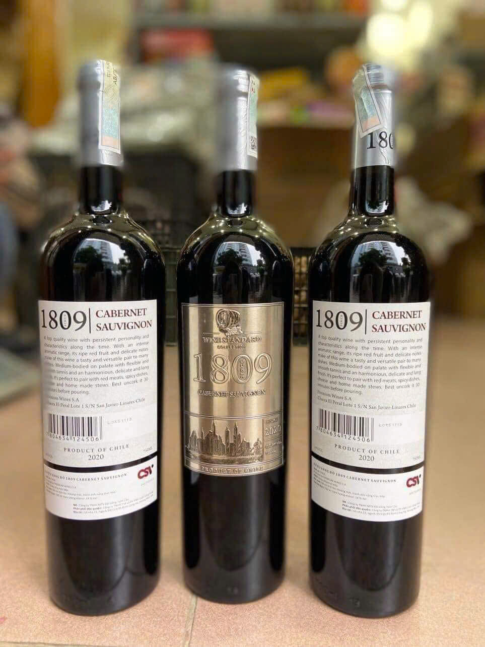 RƯỢU VANG 1908 CHILE