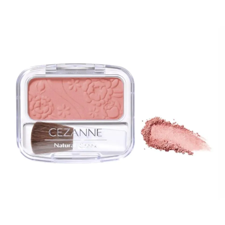Phấn má hồng Cezanne Nutural Cheek 4g (01 - Peach Pink) (01 - Peach Pink)