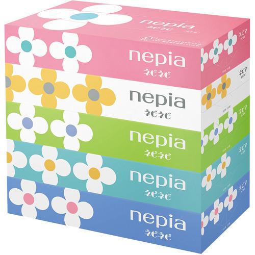 Giấy ăn Nepia hình hoa 150 tờ x 5 hộp